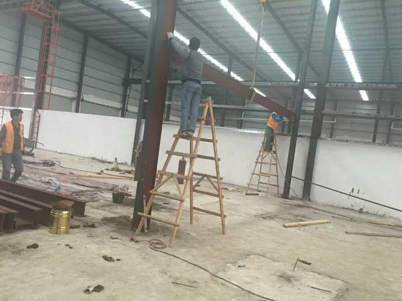 钢平台搭建4